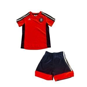 Adidas athletic toddler shorts set size 2T